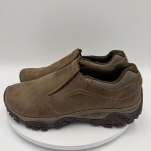 Merrell Men's Moab Adventure 3 Moc Vibram Sole Size 10 Slip On Leather Gorpcore